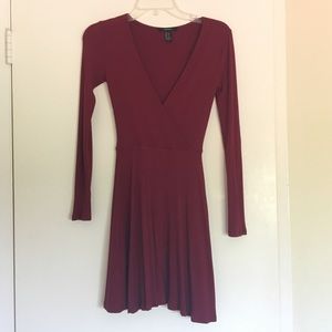 Maroon dress: forever 21